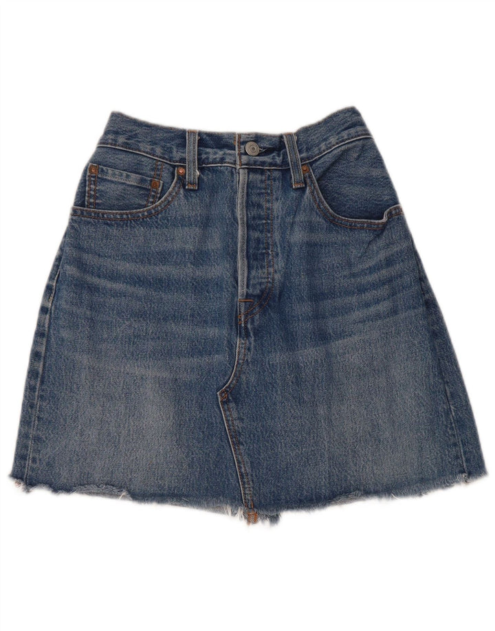 LEVI'S Minifalda Vaquera Mujer W28 Azul Medio
