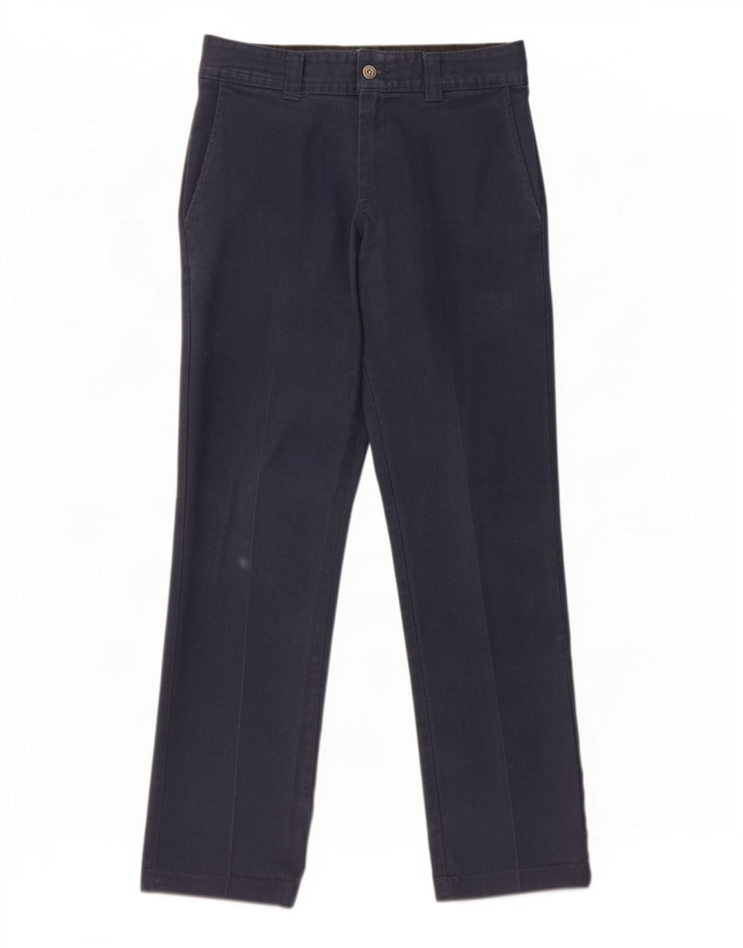 Dickies Pantalón chino recto para hombre W30 L32 Poliéster azul marino