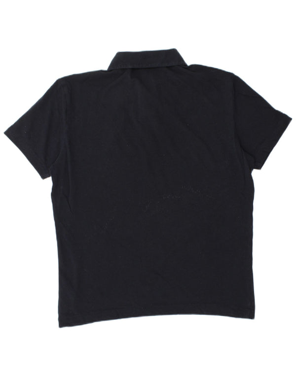 Polo Massimo Dutti Hombre Algodón Azul Marino Medio