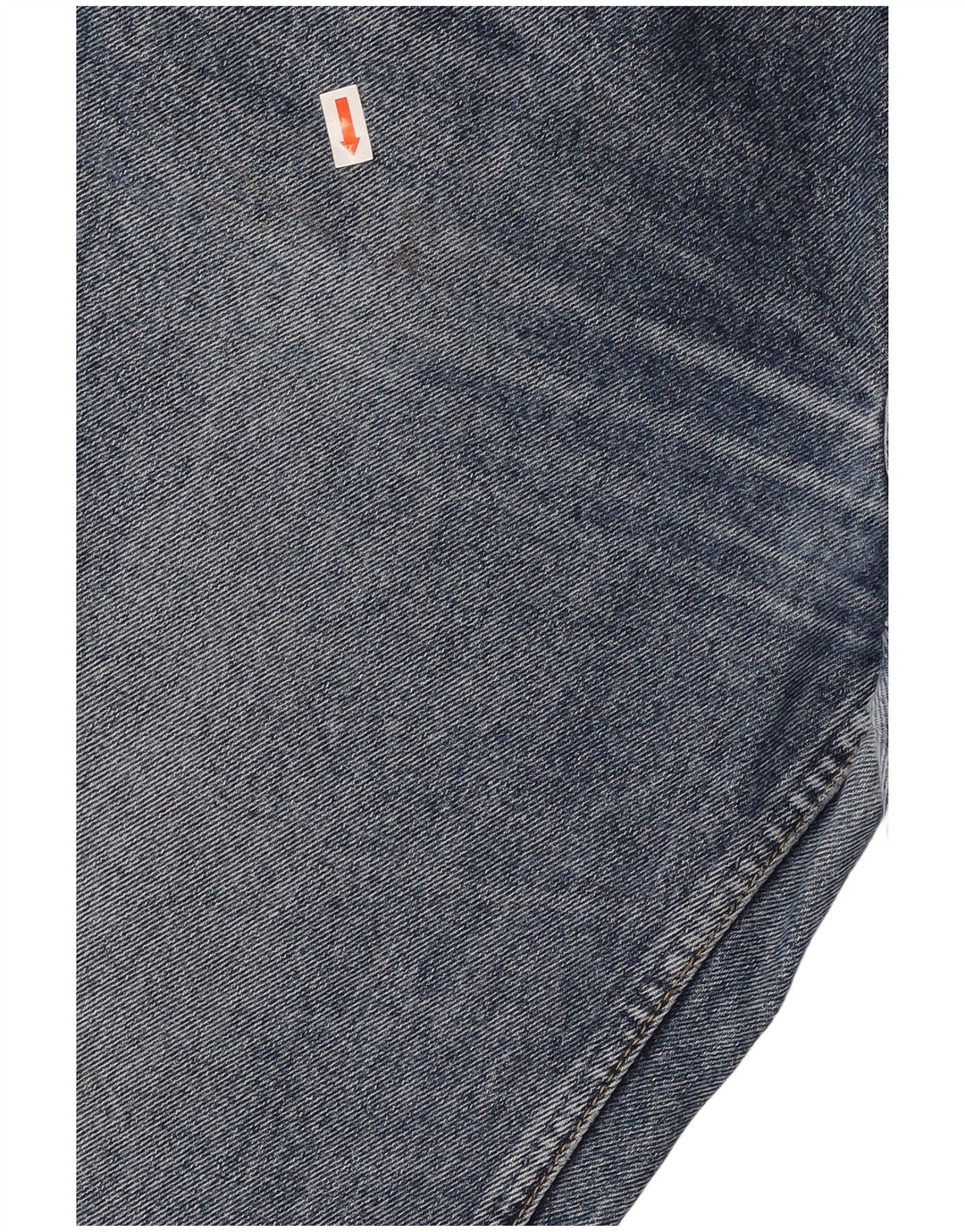 MUSTANG Womens Tramper Straight Jeans W34 L30 Blue Cotton