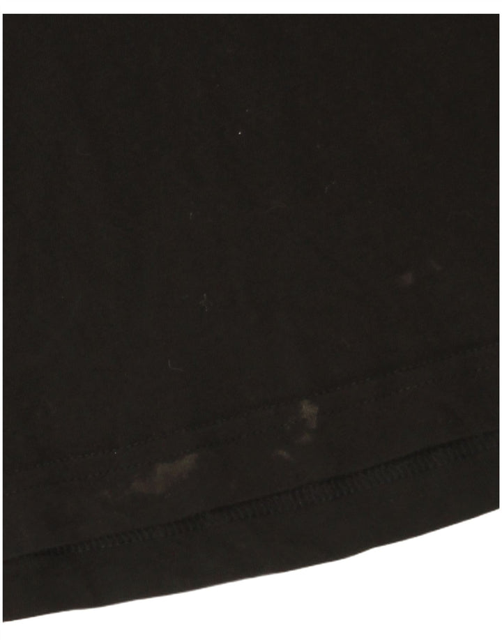 Puma - Camiseta gráfica para hombre, talla pequeña, algodón negro