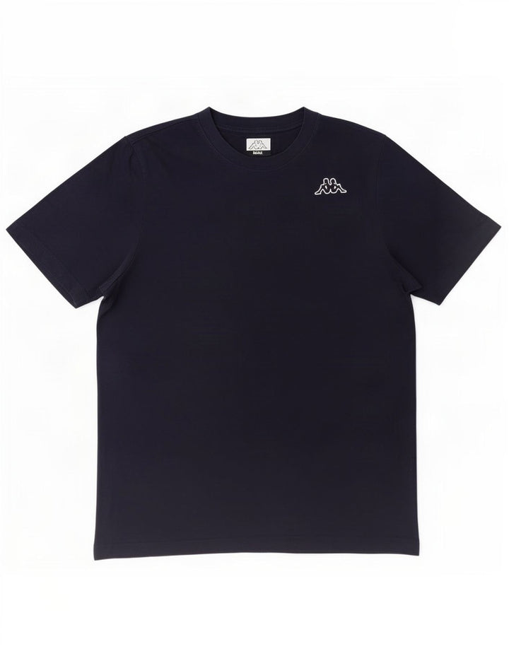 Kappa - Camiseta gráfica para hombre, talla pequeña, azul marino