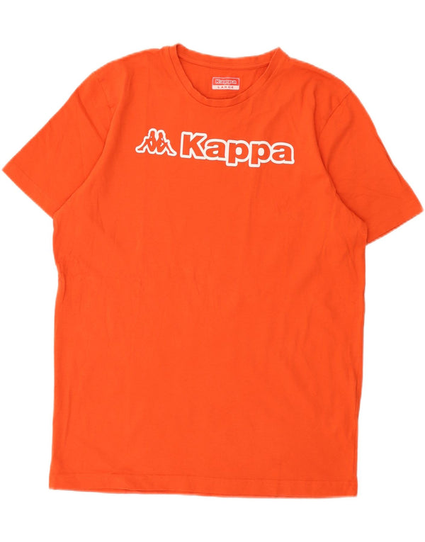 Kappa - Camiseta gráfica para hombre, talla grande, color naranja