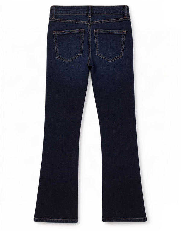 Zara Jeans Bootcut Mujer EU 34 2XS W24 L26 Algodón Azul Marino