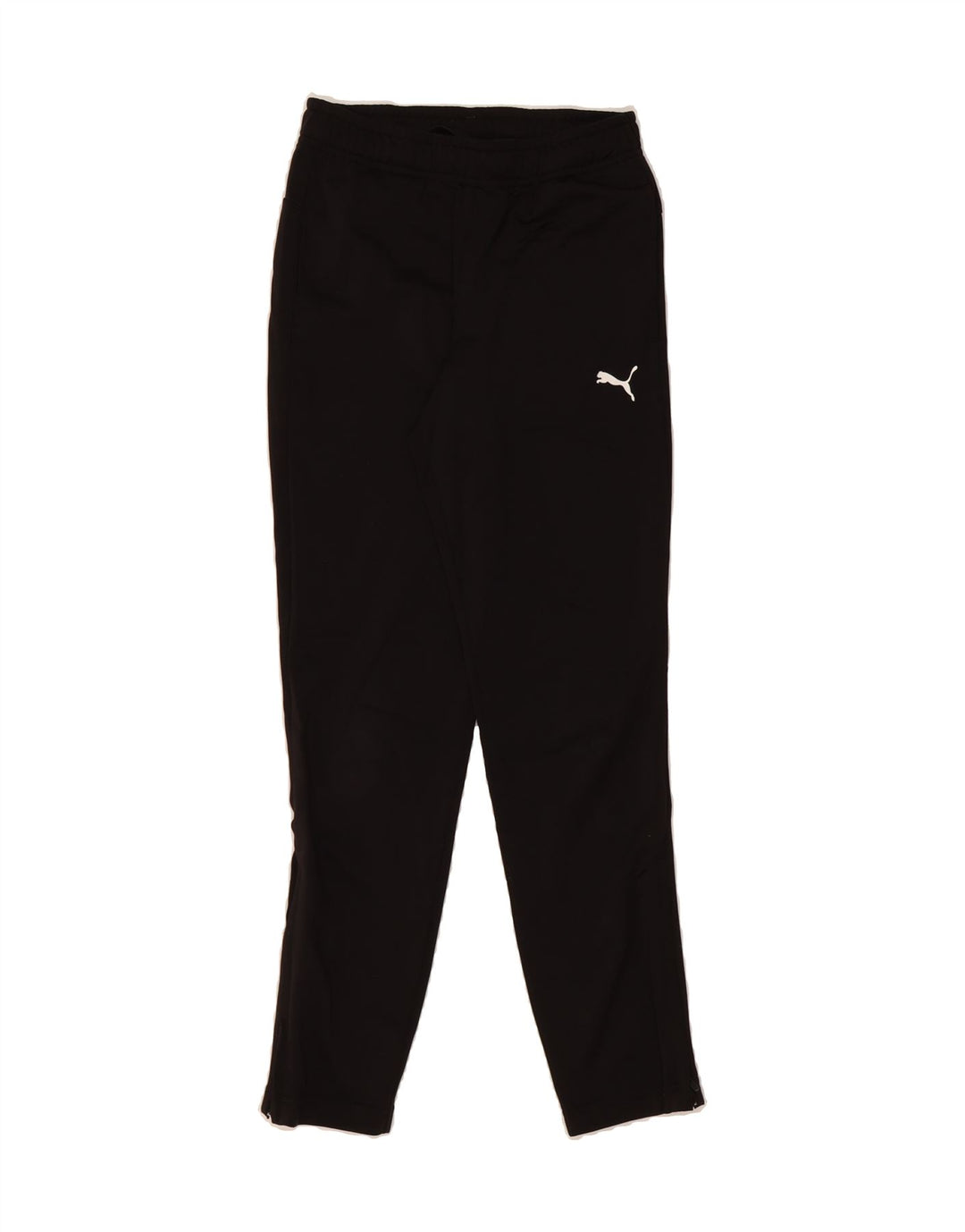 PUMA Boys Tracksuit Trousers 11-12 Years  Black Polyester Vintage Puma and Second-Hand Puma from Messina Hembry 