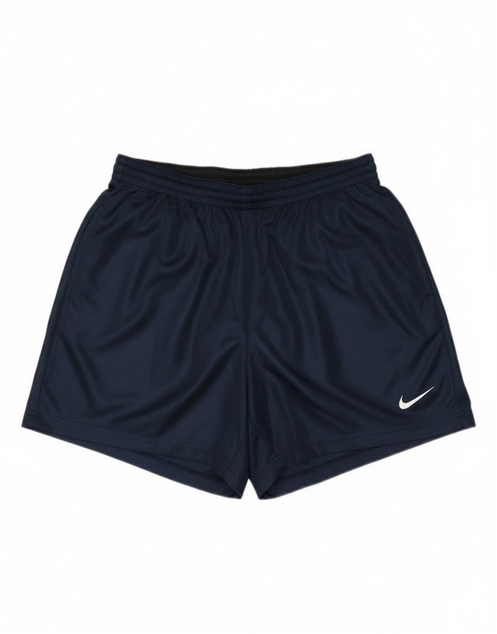 Pantalón corto deportivo Nike para hombre Poliéster azul marino mediano