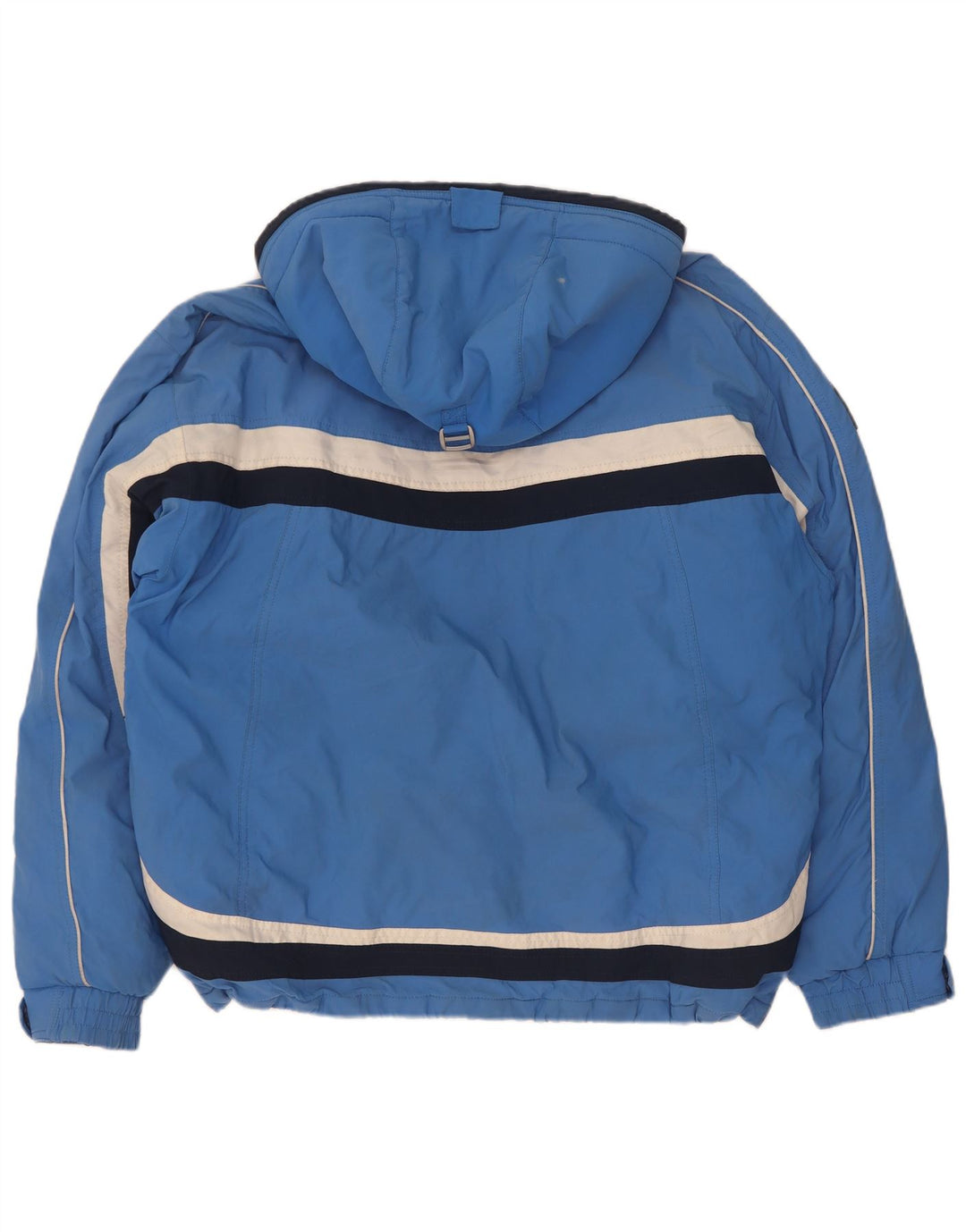 Aesse Chaqueta de esquí con capucha para hombre IT 52 XL Poliamida azul color block