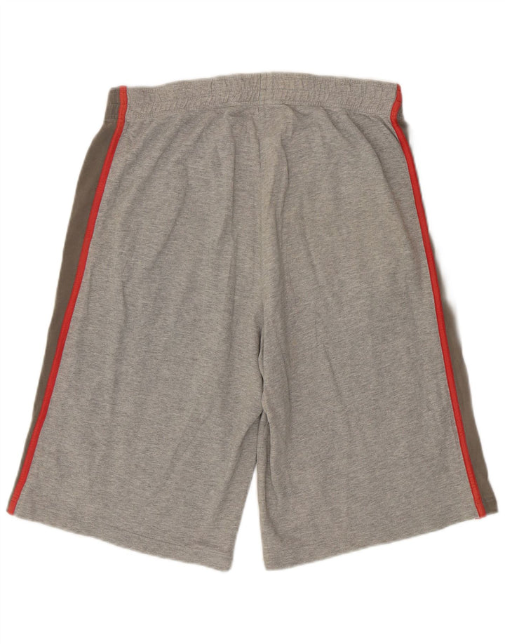 Pantalones cortos deportivos Puma para hombre gris medio color block
