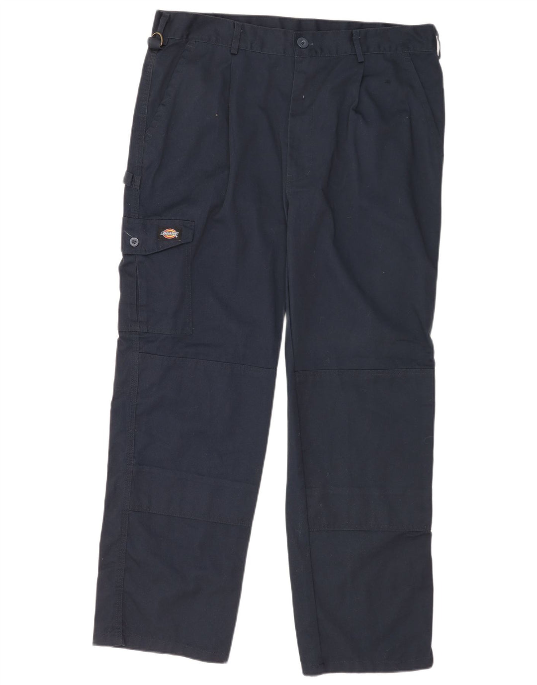 Dickies Pantalón cargo recto para hombre W38 L30 Poliéster azul marino