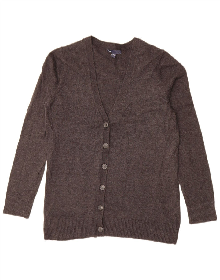 Gap Suéter Cárdigan para Mujer UK 44 Algodón Gris Medio