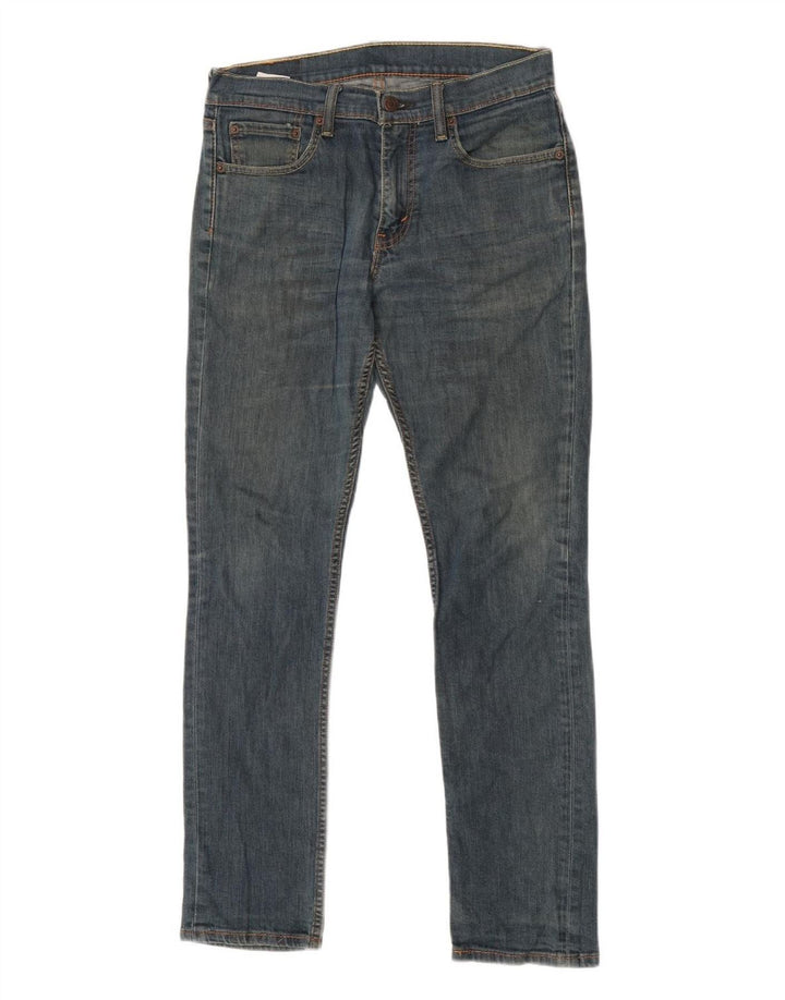 Levi's Hombre 511 Slim Jeans W31 L32 Algodón Azul