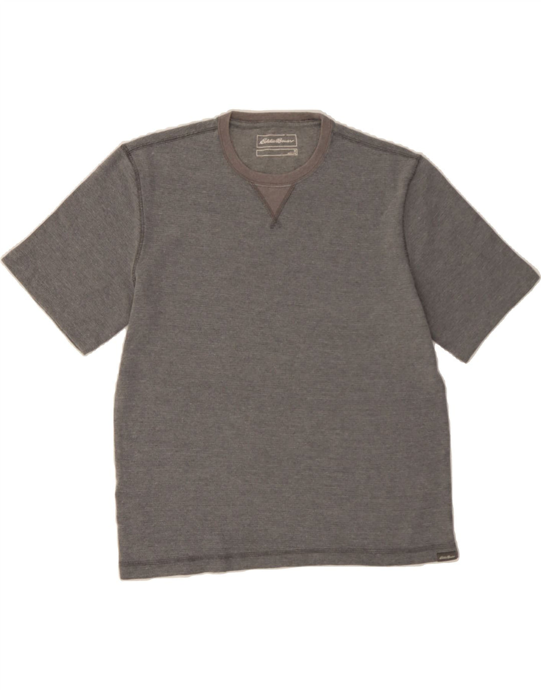 EDDIE BAUER Mens T-Shirt Top Medium Grey Cotton Vintage Eddie Bauer and Second-Hand Eddie Bauer from Messina Hembry 
