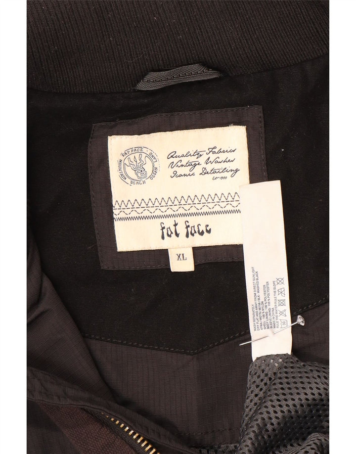 Chaqueta utilitaria para hombre Fat Face UK 42 XL Nylon negro