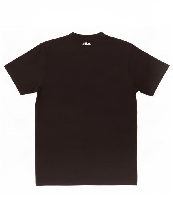 Fila Camiseta gráfica para hombre Top XS Algodón negro