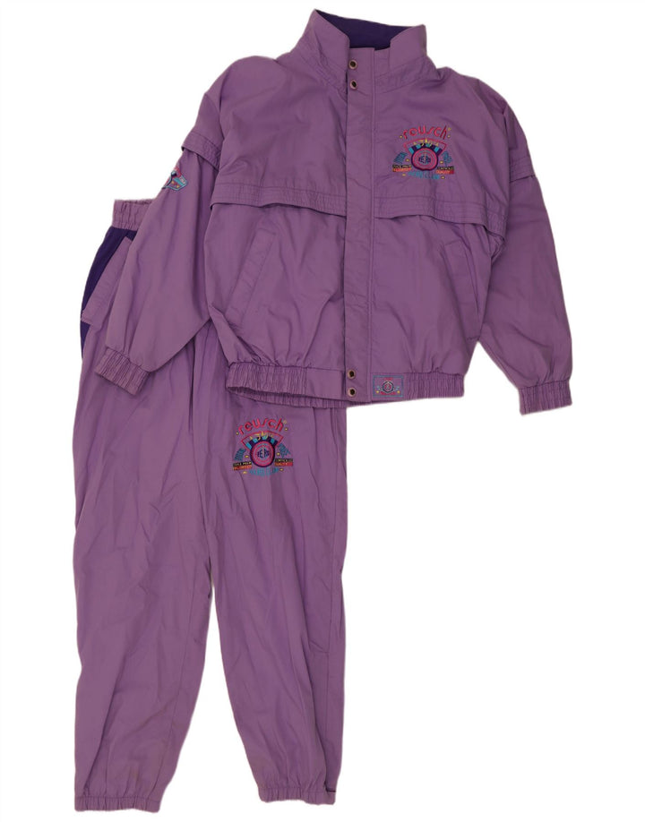 Reusch Chándal completo gráfico para hombre XL Poliéster morado