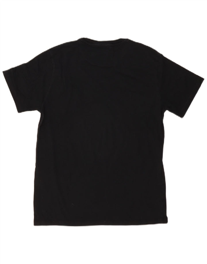 Levi's Camiseta gráfica para hombre Top Medium Black Cotton