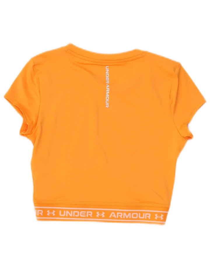 Under Armour Conjunto de 2 piezas con gráfico ajustado para mujer UK 10 Small Naranja