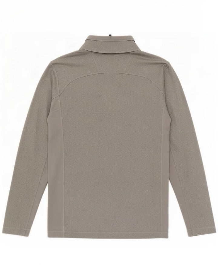 The North Face Jersey De Chándal Con Cremallera Y Cuello Para Hombre Gris Medio Moteado