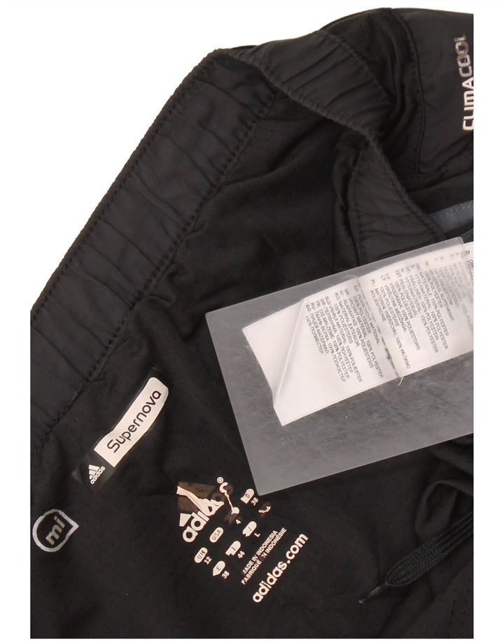 ADIDAS Mujer Supernova Sport Shorts UK 12 Mediano Negro Poliéster