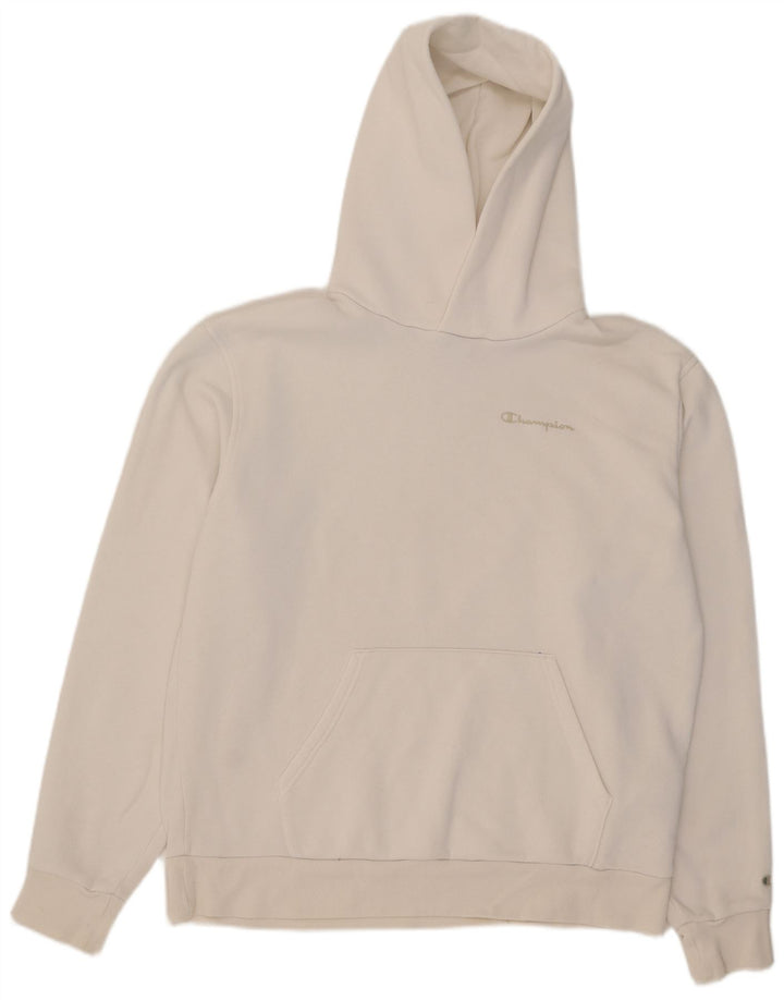 Champion Sudadera Con Capucha Jumper Medium Blanco Algodón