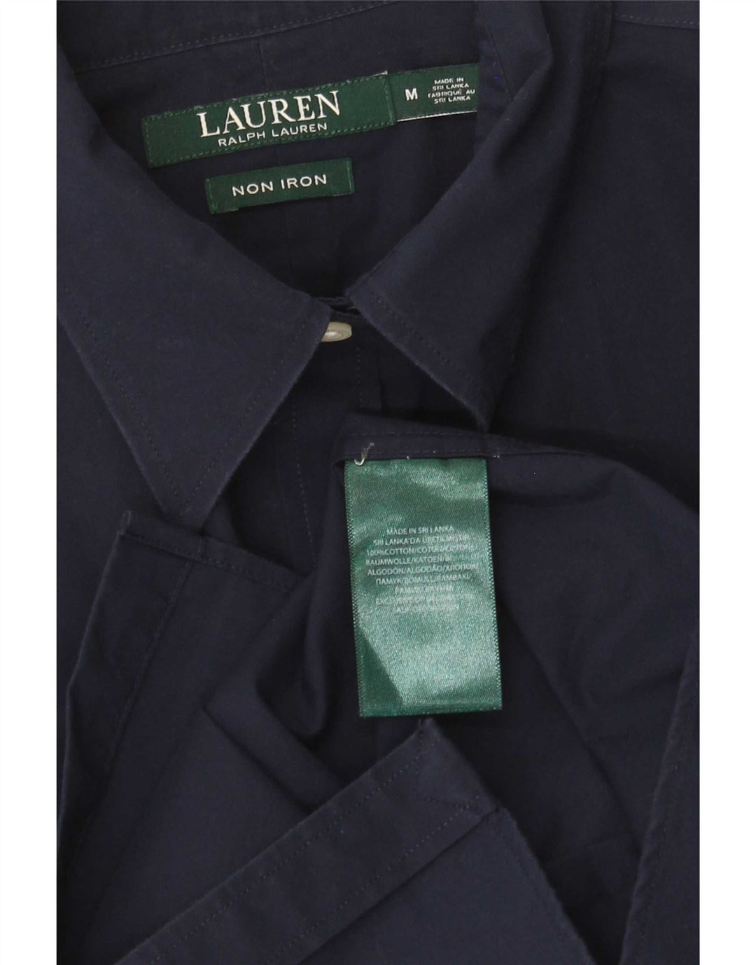 Camisa Ralph Lauren para mujer Reino Unido 14 Algodón azul marino mediano