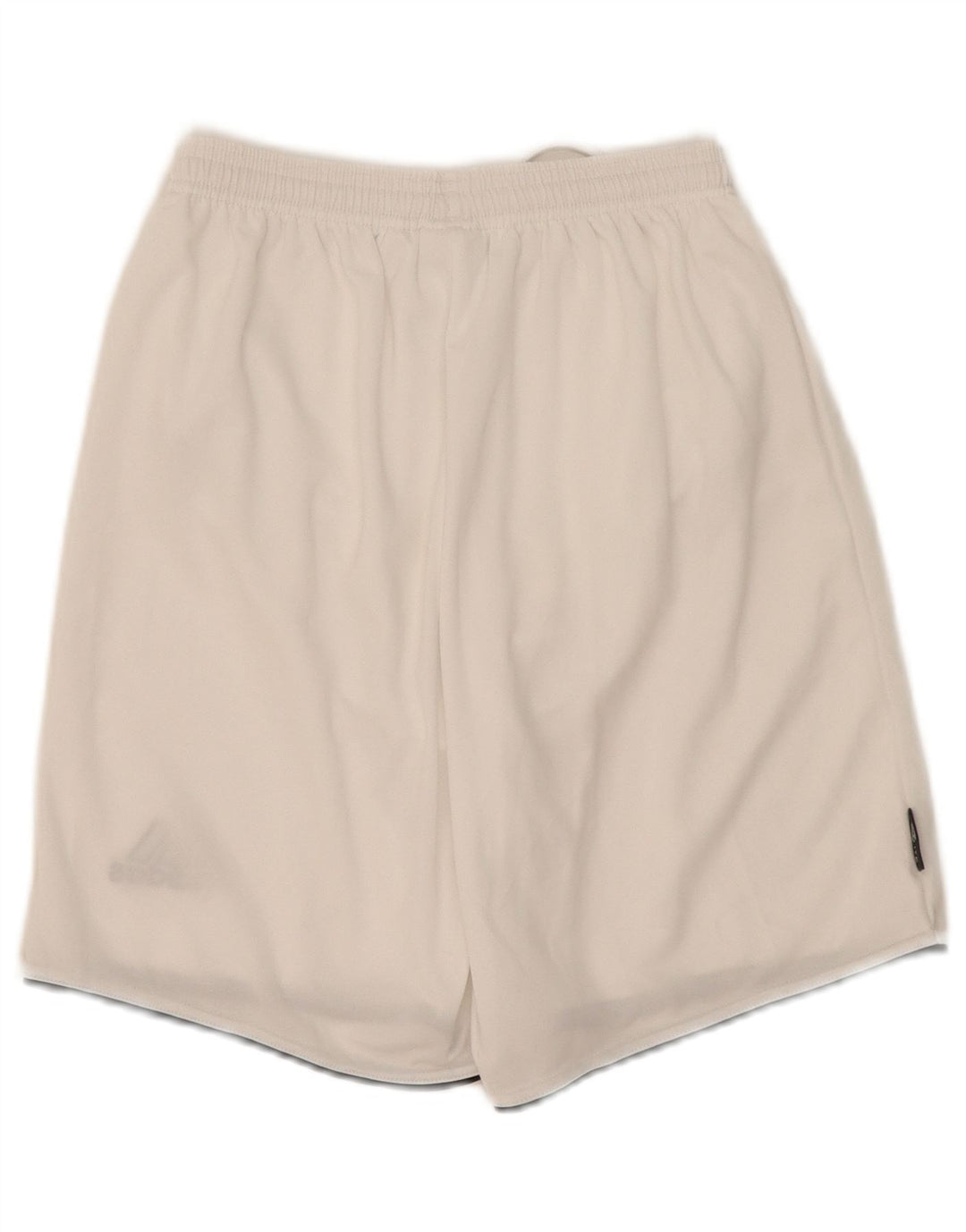 Pantalones cortos deportivos Adidas para hombre pequeños deportivos de poliéster blanco