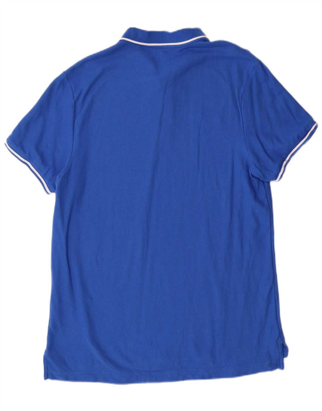 Nike Polo de ajuste regular para hombre, talla grande, algodón azul