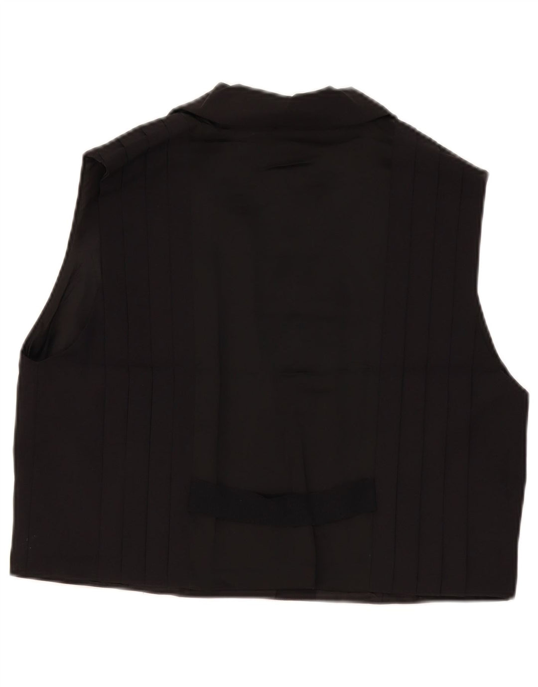 Chaleco Zara Mujer ES 40 XL Viscosa Negro