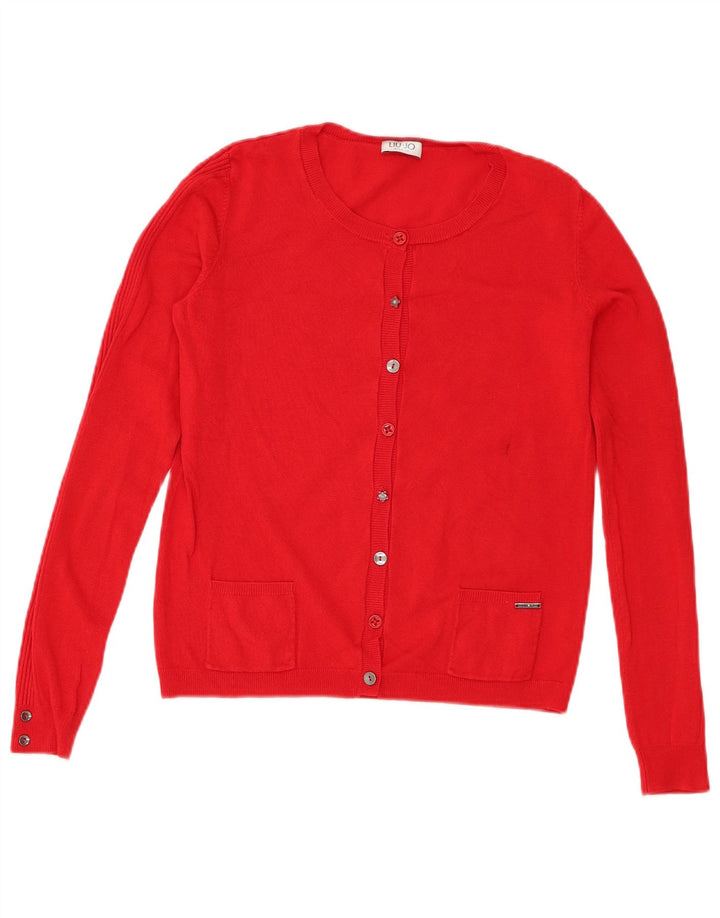 Liu Jo - Cárdigan para mujer, talla 8, color rojo