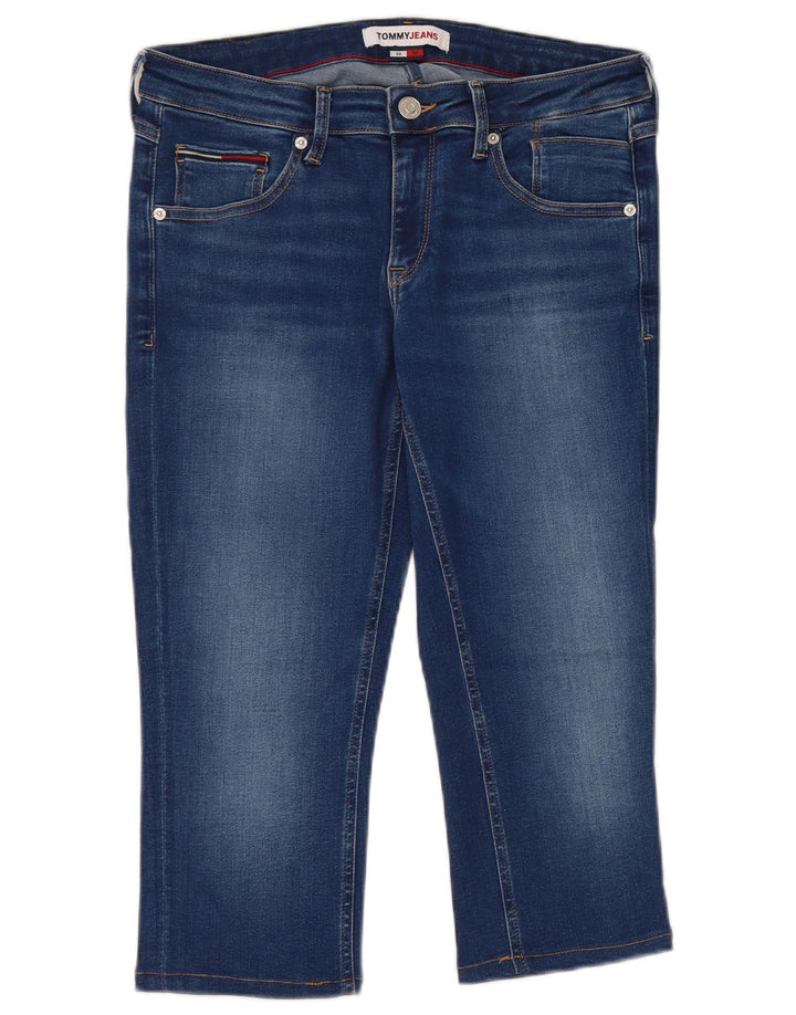 Tommy Hilfiger Jeans Capri Mujer W30 L18 Algodón Azul