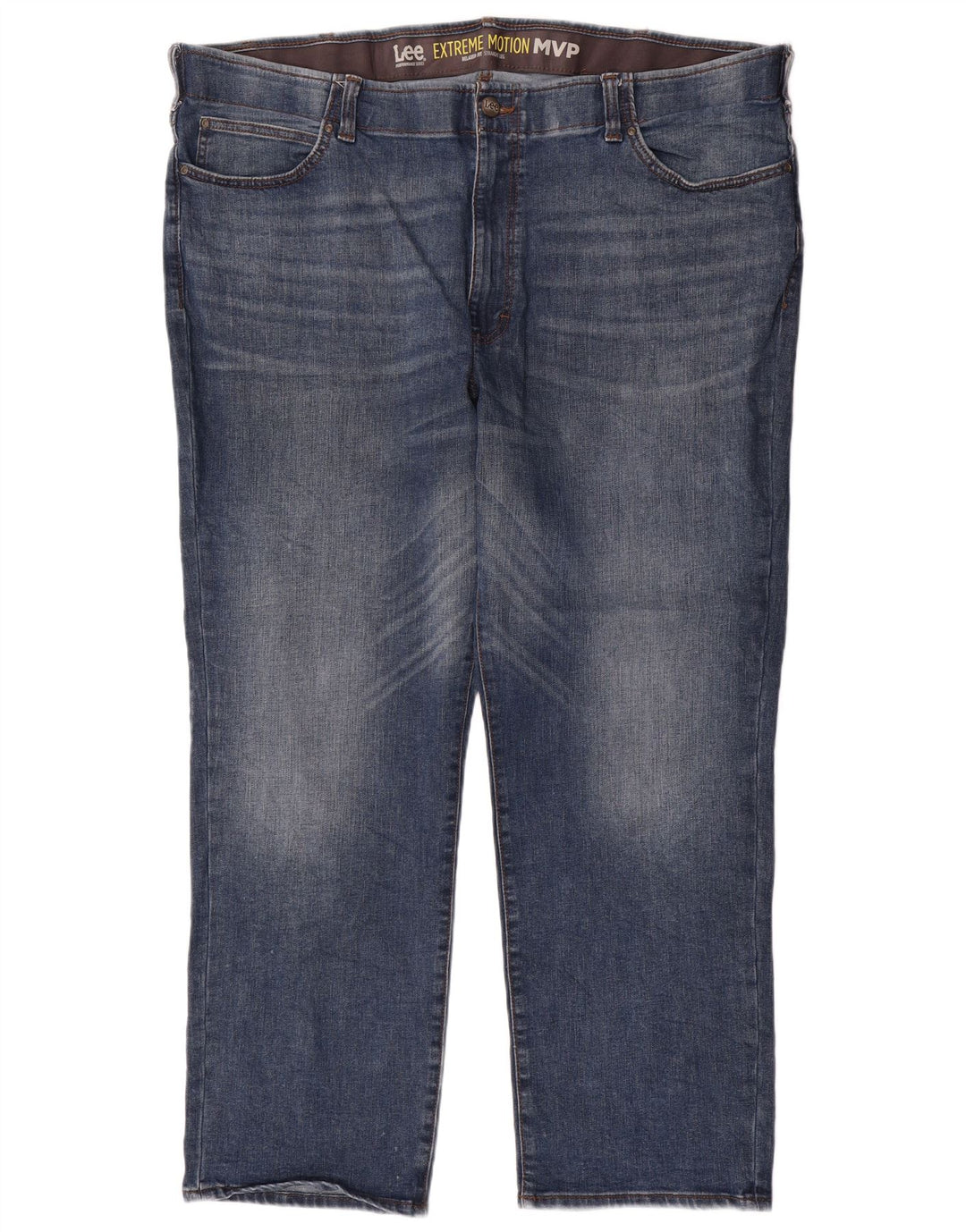 Vaqueros rectos Lee para hombre W48 L32 Algodón azul
