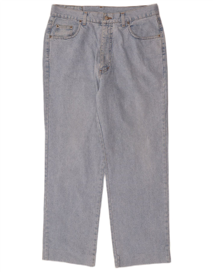 Vaqueros rectos para hombre Wampum W34 L29 Algodón azul