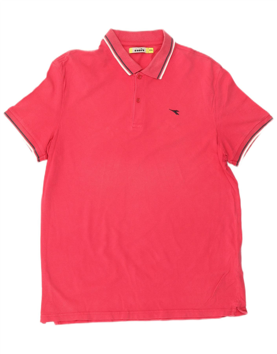 DIADORA Polo Hombre 2XL Algodón Rosa