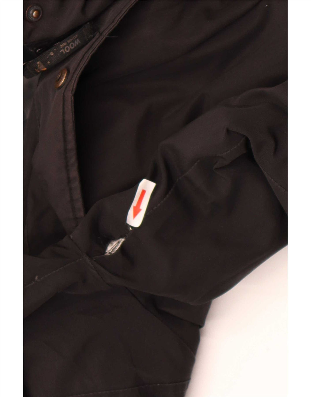 Woolrich Parka con capucha para mujer, talla 44, talla M, color negro