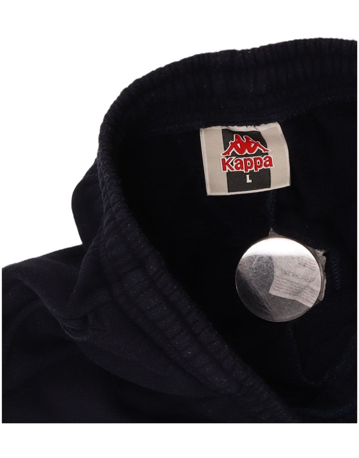 KAPPA Pantalón de Chándal para Hombre Large Azul Marino Algodón