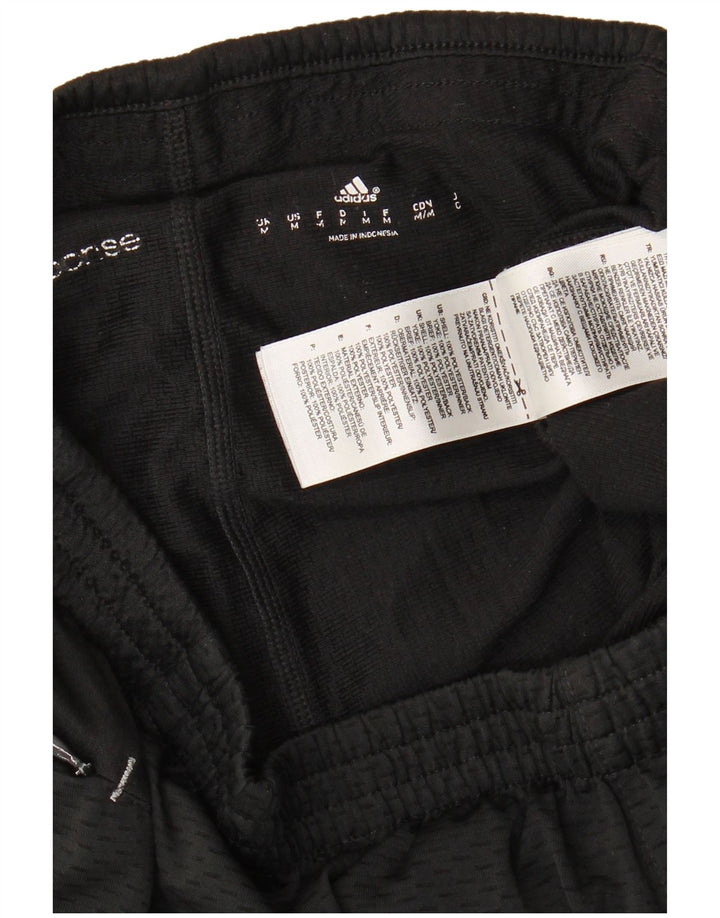 Pantalón Corto Deportivo Adidas Hombre Mediano Negro Poliéster