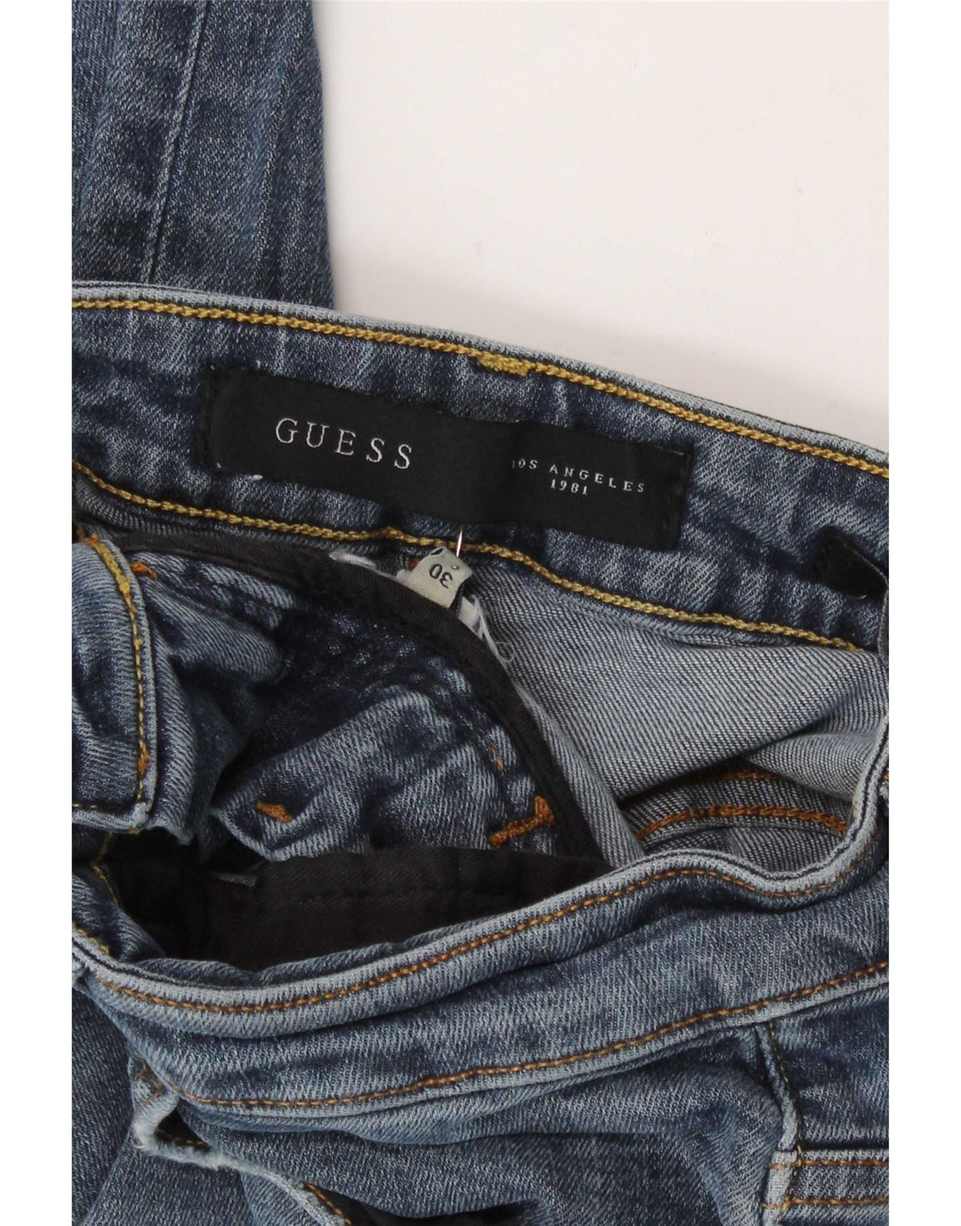 Guess Vaqueros Skinny Hombre W30 L30 Azul