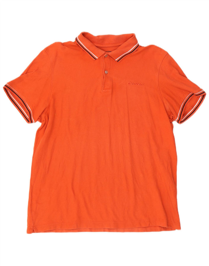 Polo Lotto Hombre XL Naranja