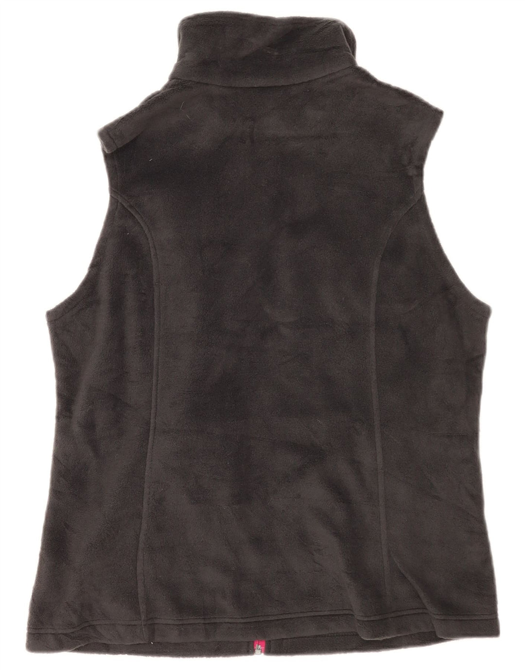 Columbia Chaleco polar para mujer UK 46 Poliéster gris grande
