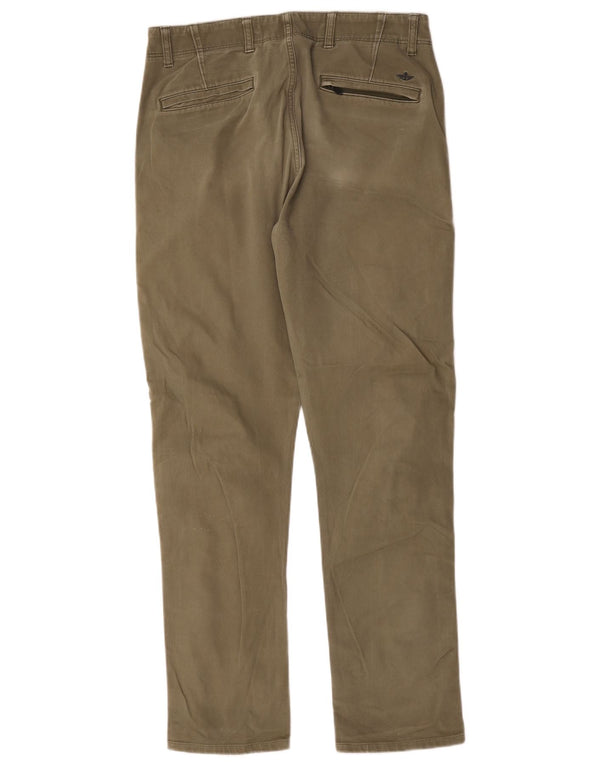 Dockers Pantalones Chinos Alpha Slim Para Hombre W32 L32 Algodón Caqui