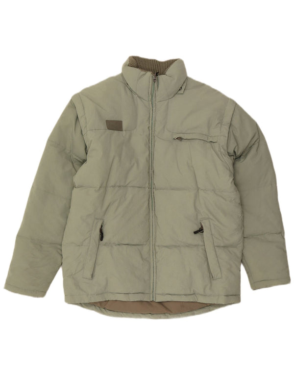 Fila Chaqueta acolchada para hombre UK 36 Small Caqui Poliamida