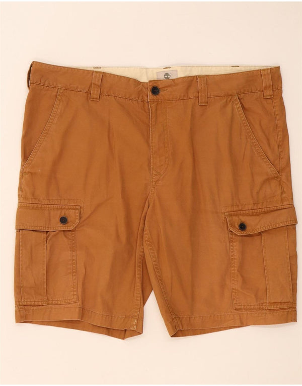 Timberland Pantalones cortos cargo para hombre W42 2XL Algodón marrón