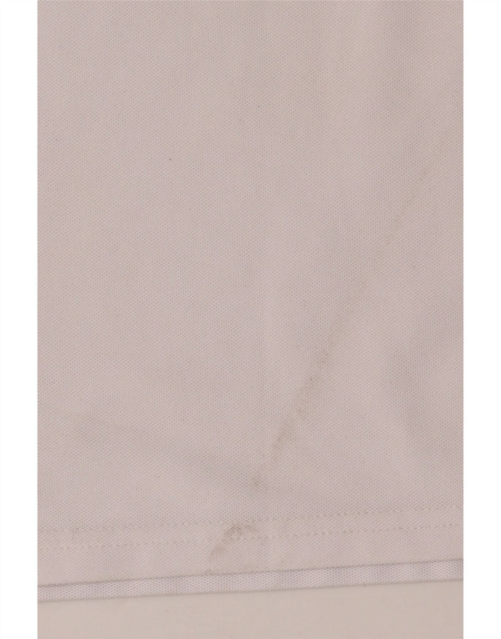Polo Calvin Klein para hombre Poliéster con bloques de color blanco grande