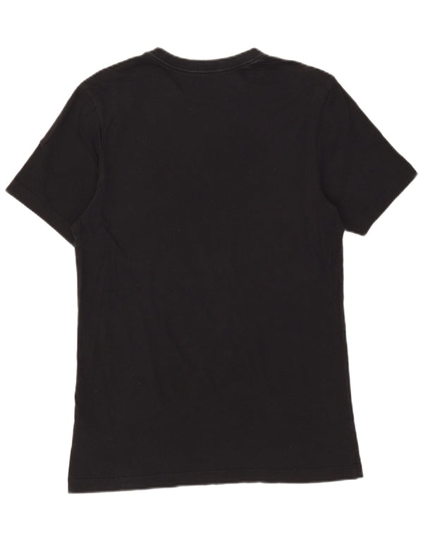 Nike Mens Graphic T-Shirt Top Small Black Cotton
