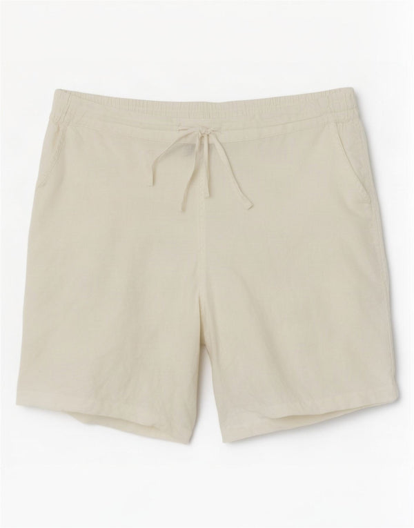 Marks & Spencer Pantalones cortos casuales autógrafos para mujer UK 18 XL W40 Blanco