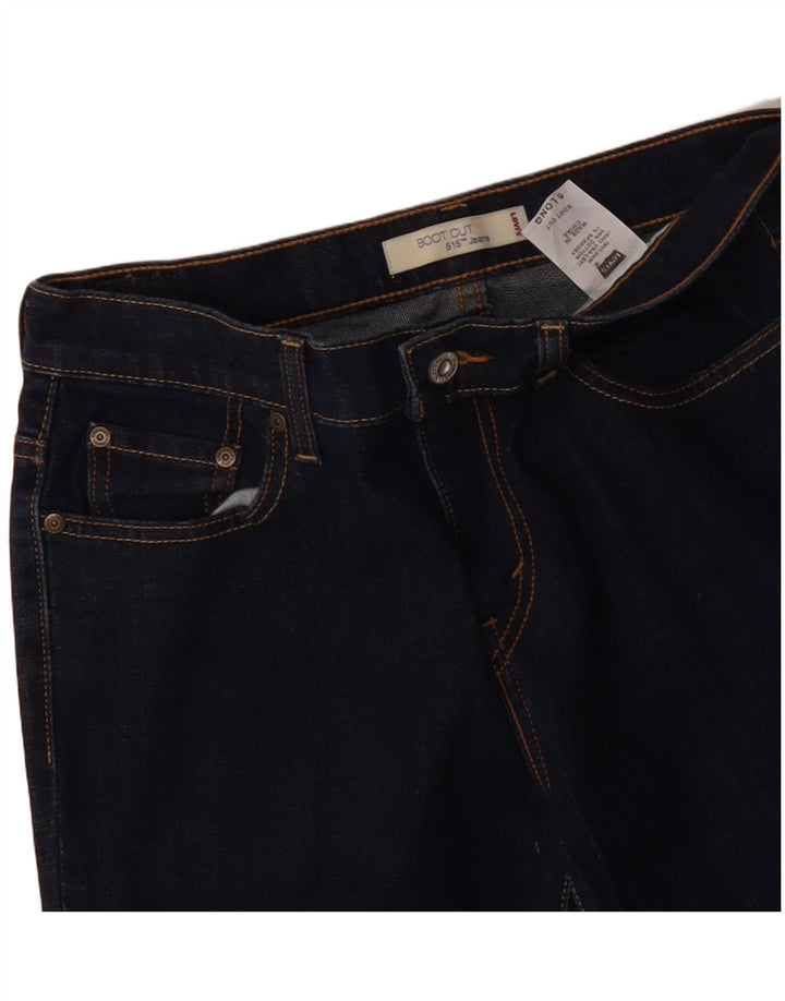 LEVI'S Jeans 515 Bootcut para mujer US 6 Medium W30 L33 Azul marino Algodón