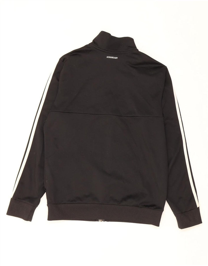 Adidas Chicos Aeroready Chándal Top Chaqueta 13-14 Años Negro Poliéster