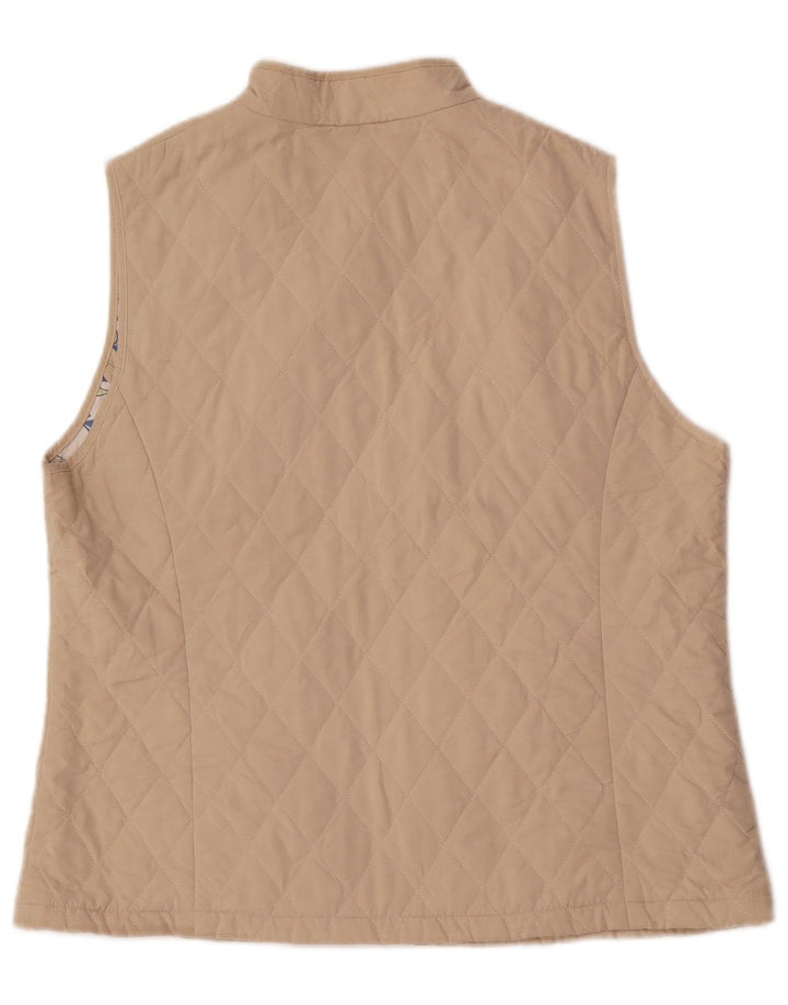 Marks & Spencer Chaleco acolchado para mujer Reino Unido 46 Grande Beige