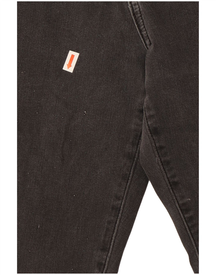 Levi's Mujer 314 Shaping Straight Jeans W32 L30 Algodón Negro