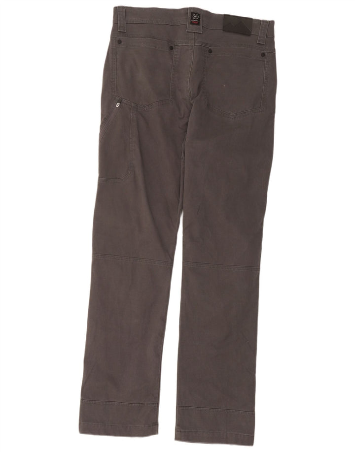 Wrangler Pantalones cargo rectos para hombre W34 L32 Algodón gris